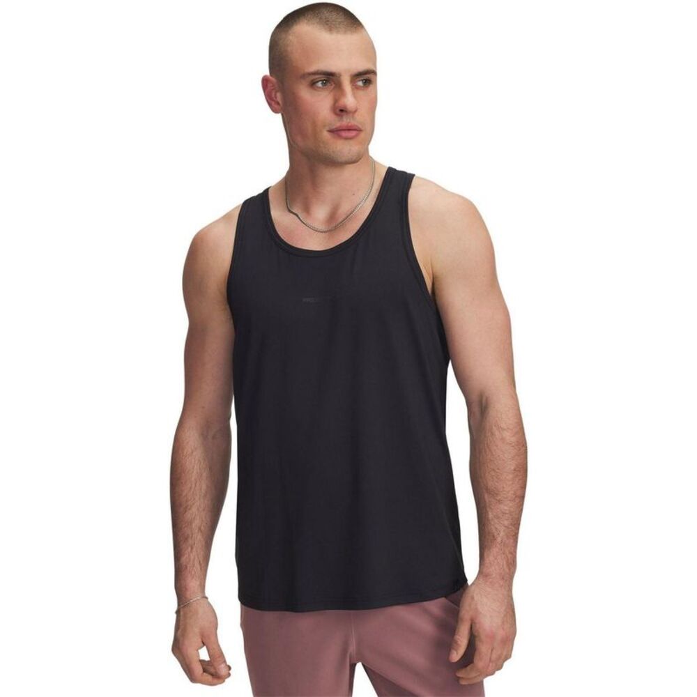 Under Armour Mens Project Rock Tank Top / Black